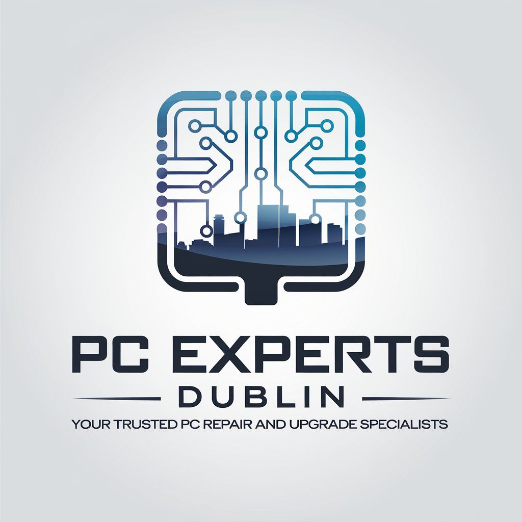 Computer technician working on PC repair with professional tools and equipment